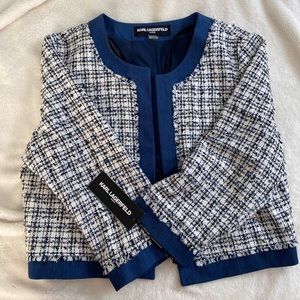 ✨NWT✨ Karl Lagerfeld Jacket 💙🤍